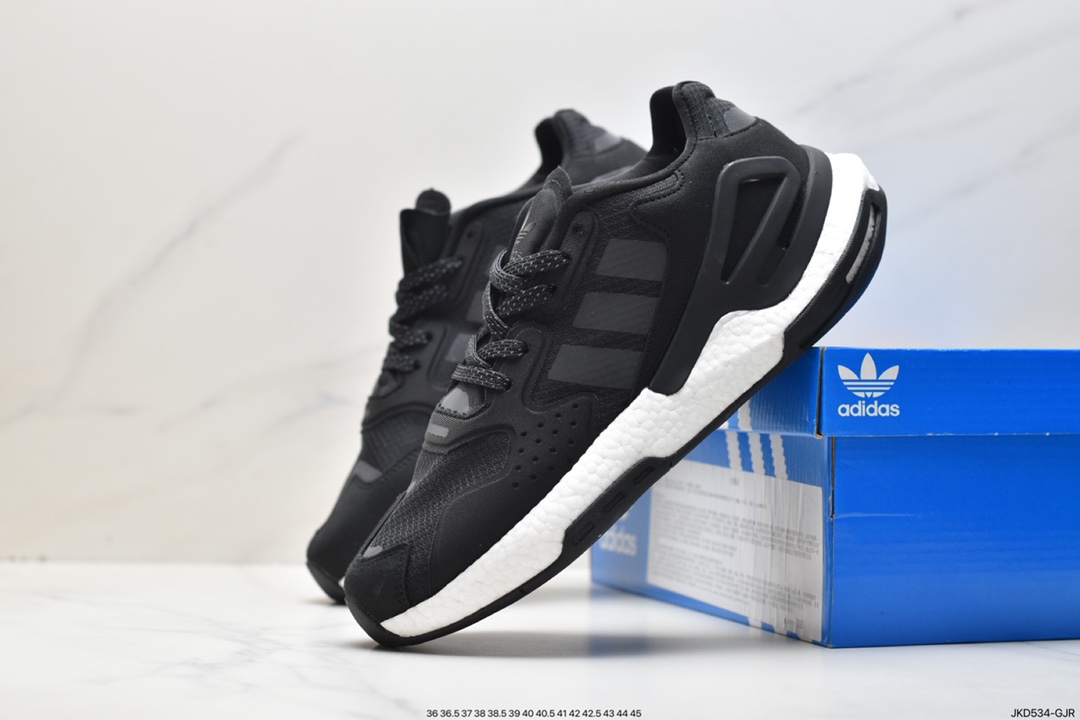 Brand new Adidas AD Clover Originals 2020 Day Jogger Boost jogger series high elastic retro casual sports running shoes FW4058