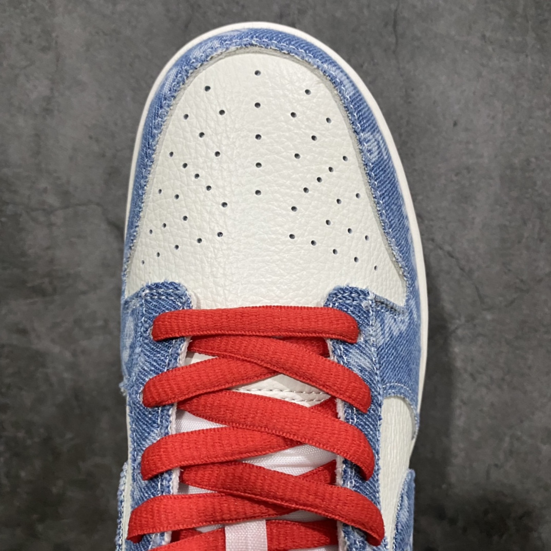 [Customized model] Nike SB Dunk Low Levi's joint denim white and blue LE0021-002