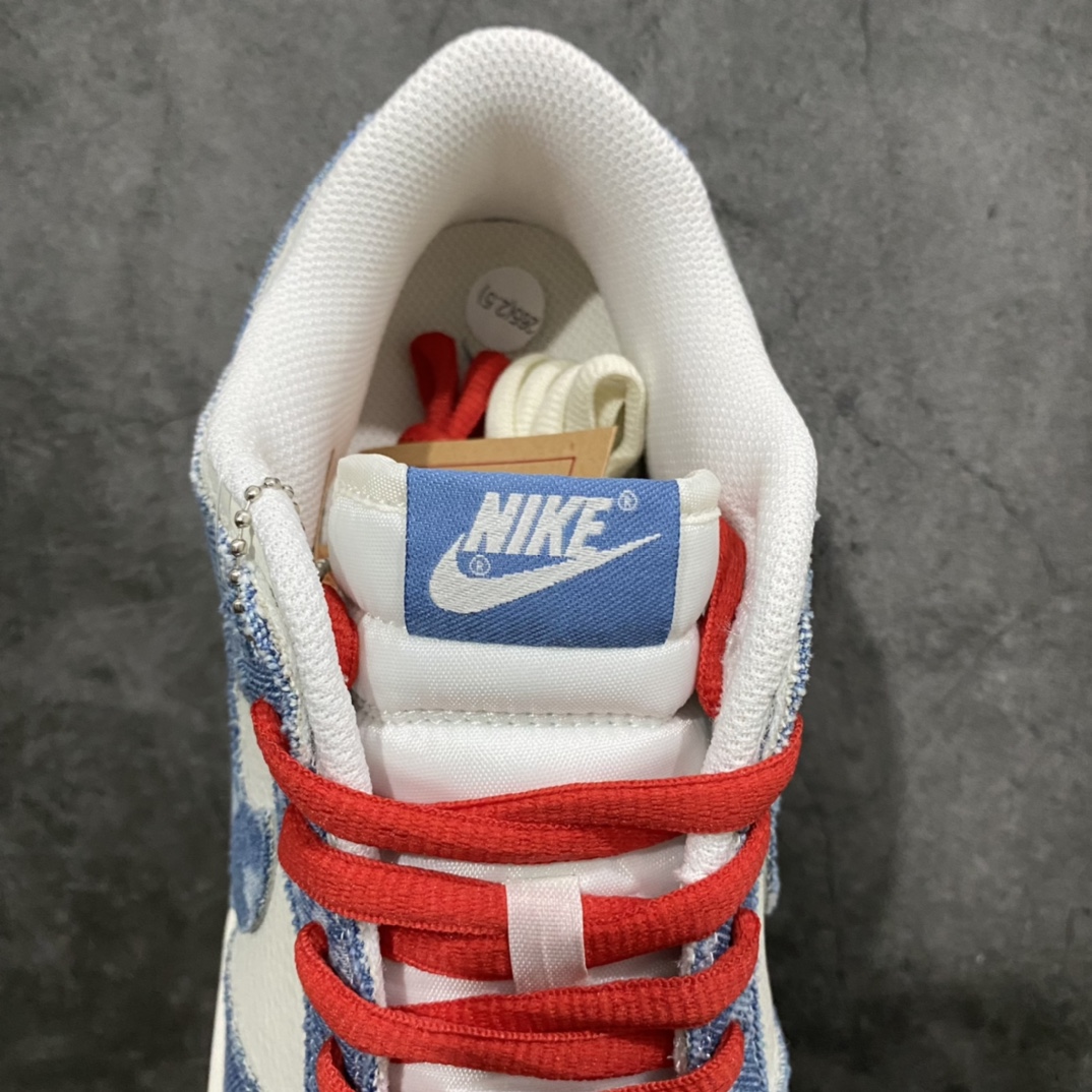 [Customized model] Nike SB Dunk Low Levi's joint denim white and blue LE0021-002