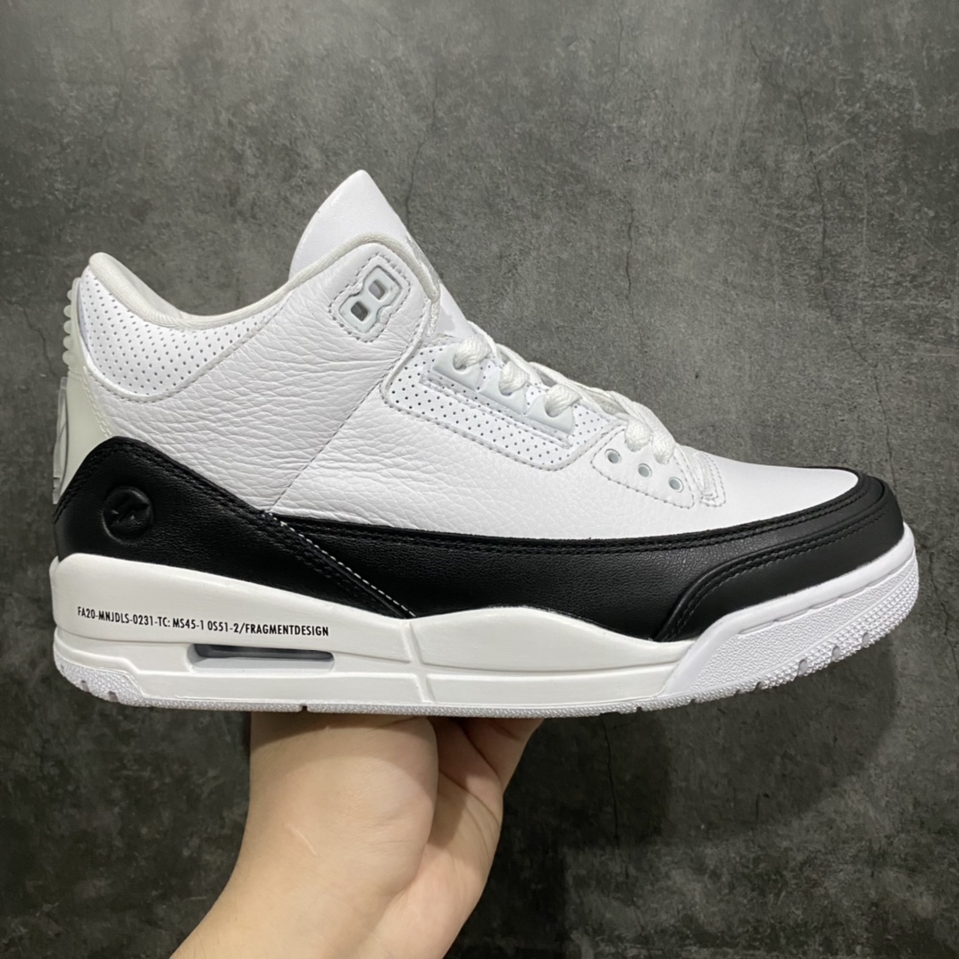 [Guan-produced pieces] Fragment Design x Air Jordan 3 AJ3 Fujiwara Hiroshi lightning joint DA3595-100