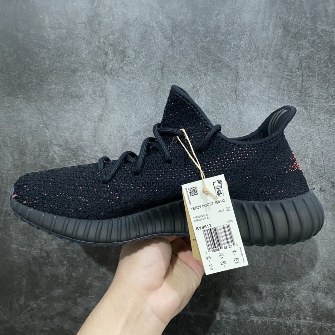 [LW version] Yeezy350 V2 Black Pink BY9612 The first echelon in the market