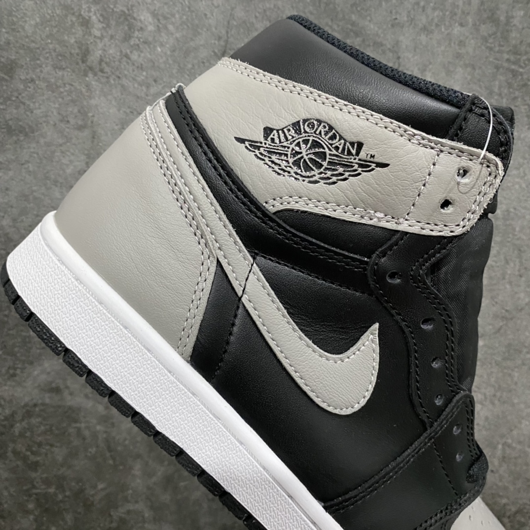 420 【JS纯原】Air Jordan 1 Retro Hhigh Shadow AJ1影子灰高帮555088-013