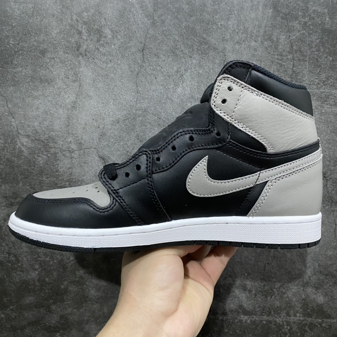 420 【JS纯原】Air Jordan 1 Retro Hhigh Shadow AJ1影子灰高帮555088-013