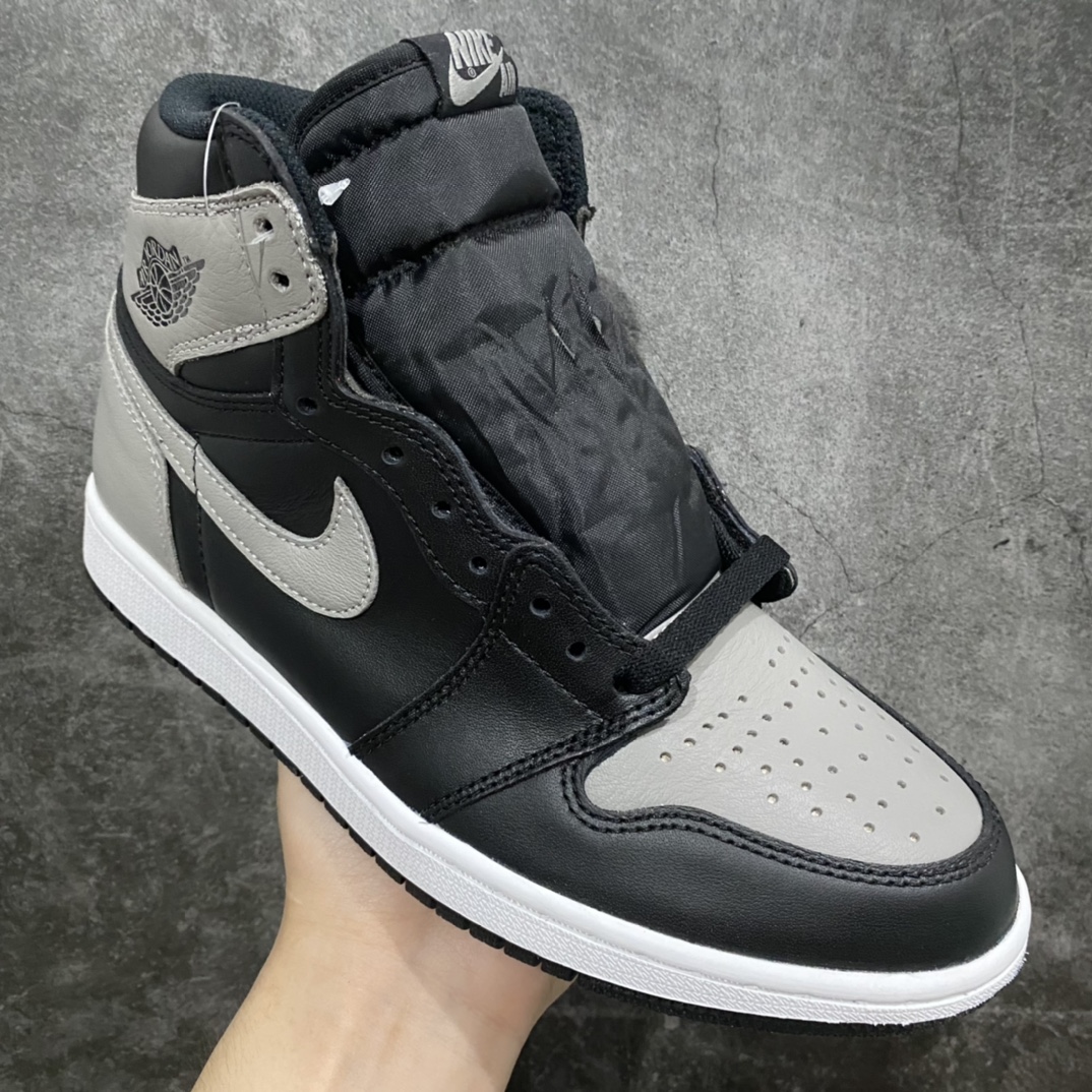 420 【JS纯原】Air Jordan 1 Retro Hhigh Shadow AJ1影子灰高帮555088-013