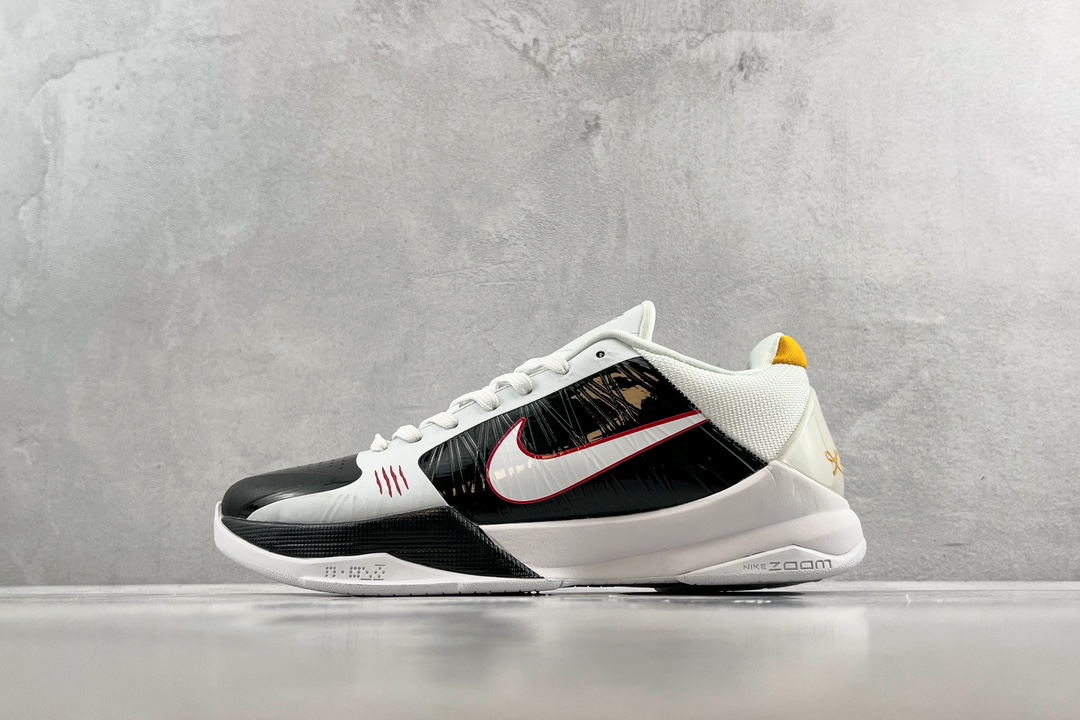 Zapatillas de baloncesto Kobe 5 Nike Zoom Kobe 5 Protro "Bruce Lee Alt" Bruce Lee blanco y negro N.º de produ…