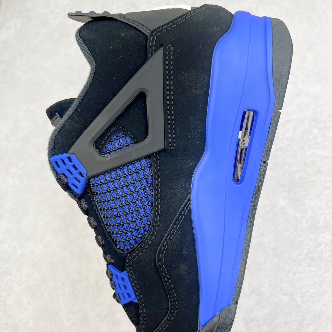 图片[7]-＃PB版 福利特价 Air Jordan AJ4 Retro 耗时半年巨作 全套原纸板楦头开发 调试30余版 确保原汁原味完美呈现四代版型 一比一鞋头弧度高度趴度鞋身弧度 此版本只针对中端市场 皮料材质有所更替 其他数据细节工艺流程均保持公司一致 细节品控鞋型随意秒杀市面3XX 4XX 原厂TPU网格鞋带扣 正确内里网布 菱角分明不变形无多余毛边 柔软性质感一致于原鞋 原厂织唛标 原厂飞人电绣工艺 独家绑鞋带手法 印刷中底布 四线拉帮 米色美纹纸贴合固定 进口港宝加持 后跟自然饱满 全鞋荧光划线卡点 追求极致完美 每一双都是工艺品 多重QC质检 超越公司货的品控标准 实实在在的免检产品 尺码：40 40.5 41 42 42.5 43 44 44.5 45 46 47.5-选品中心