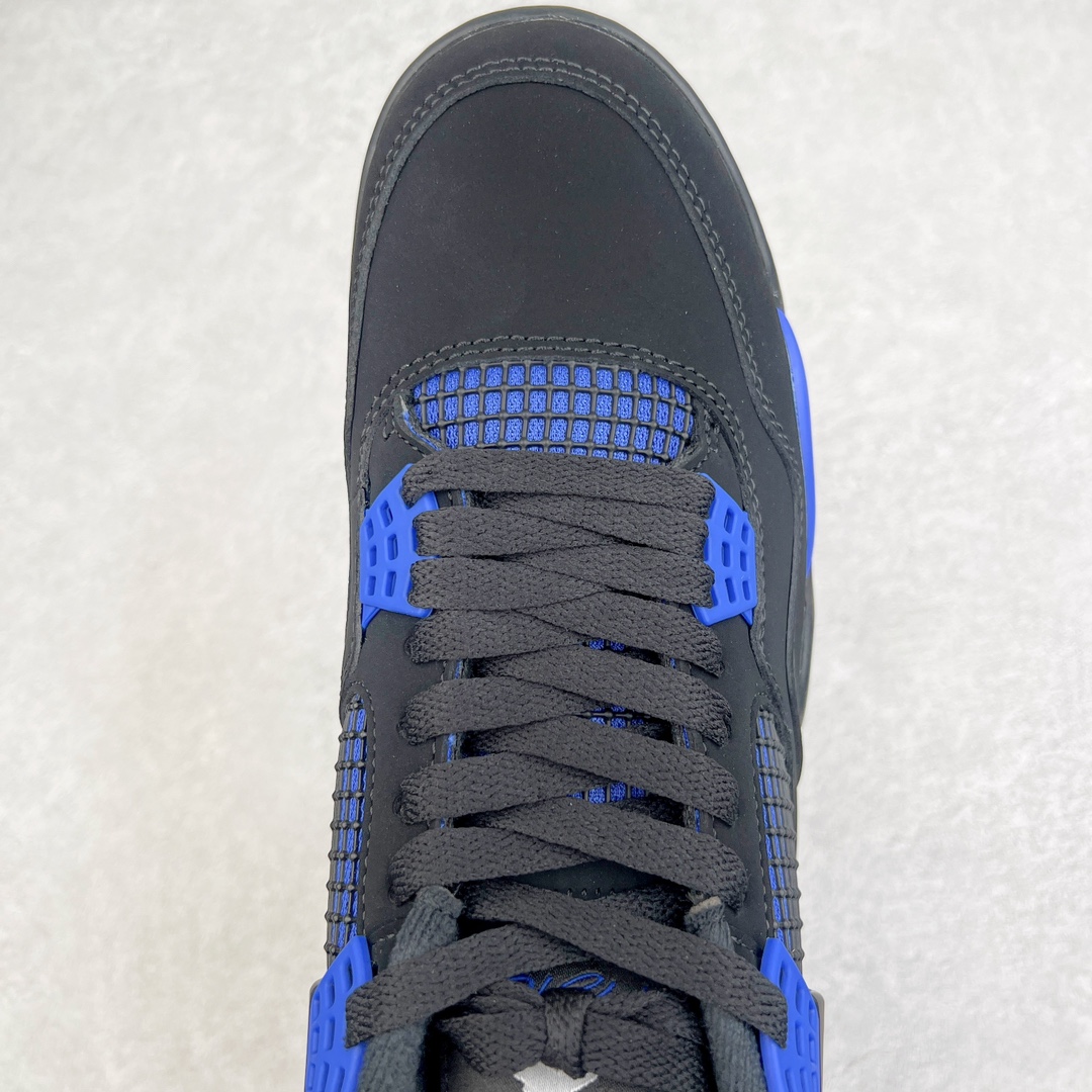 图片[4]-＃PB版 福利特价 Air Jordan AJ4 Retro 耗时半年巨作 全套原纸板楦头开发 调试30余版 确保原汁原味完美呈现四代版型 一比一鞋头弧度高度趴度鞋身弧度 此版本只针对中端市场 皮料材质有所更替 其他数据细节工艺流程均保持公司一致 细节品控鞋型随意秒杀市面3XX 4XX 原厂TPU网格鞋带扣 正确内里网布 菱角分明不变形无多余毛边 柔软性质感一致于原鞋 原厂织唛标 原厂飞人电绣工艺 独家绑鞋带手法 印刷中底布 四线拉帮 米色美纹纸贴合固定 进口港宝加持 后跟自然饱满 全鞋荧光划线卡点 追求极致完美 每一双都是工艺品 多重QC质检 超越公司货的品控标准 实实在在的免检产品 尺码：40 40.5 41 42 42.5 43 44 44.5 45 46 47.5-选品中心