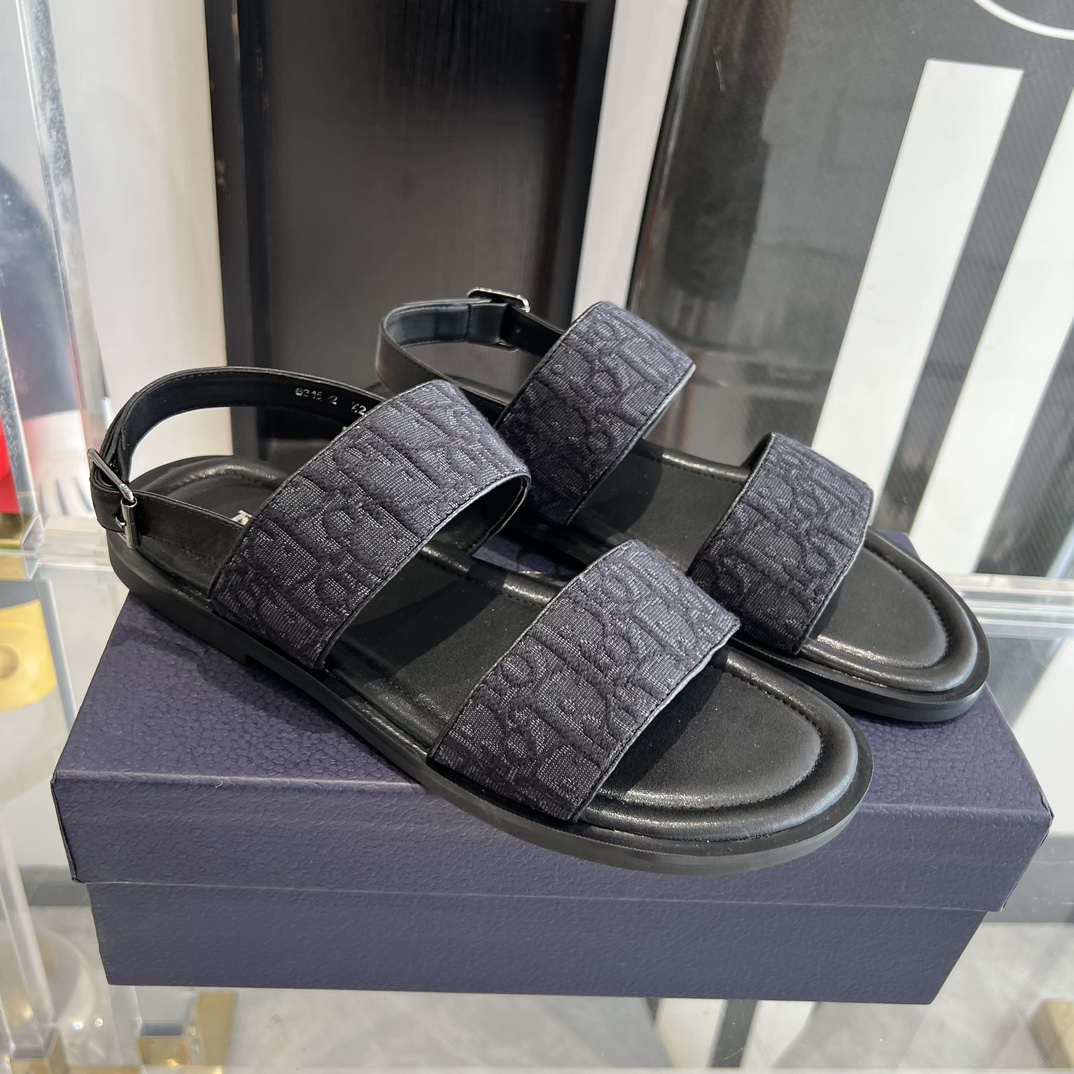 Dior Dior 新款 沙滩凉拖鞋 男款 开发 所有细节都和 一致