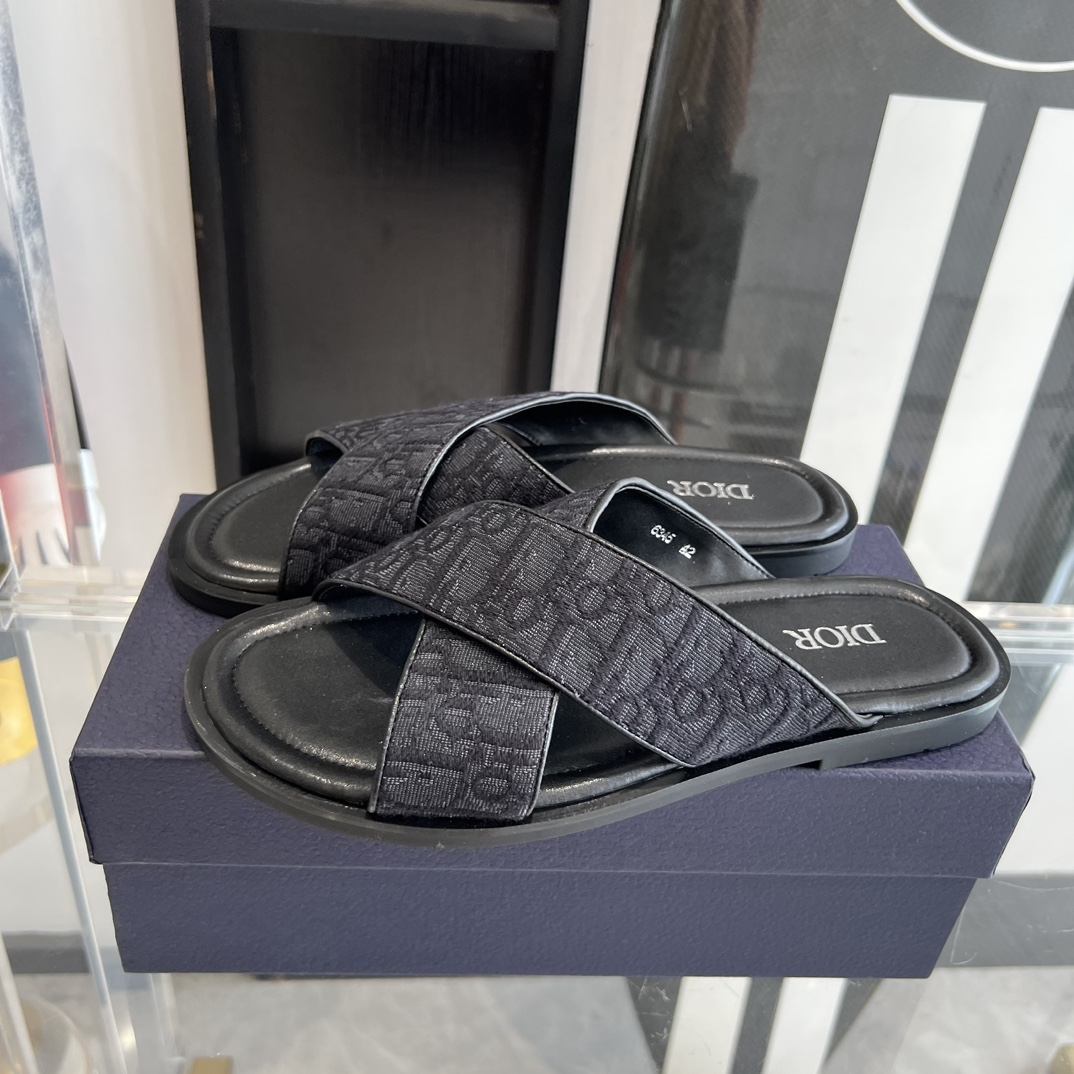 Dior Dior 新款 沙滩凉拖鞋 男款 开发 所有细节都和 一致