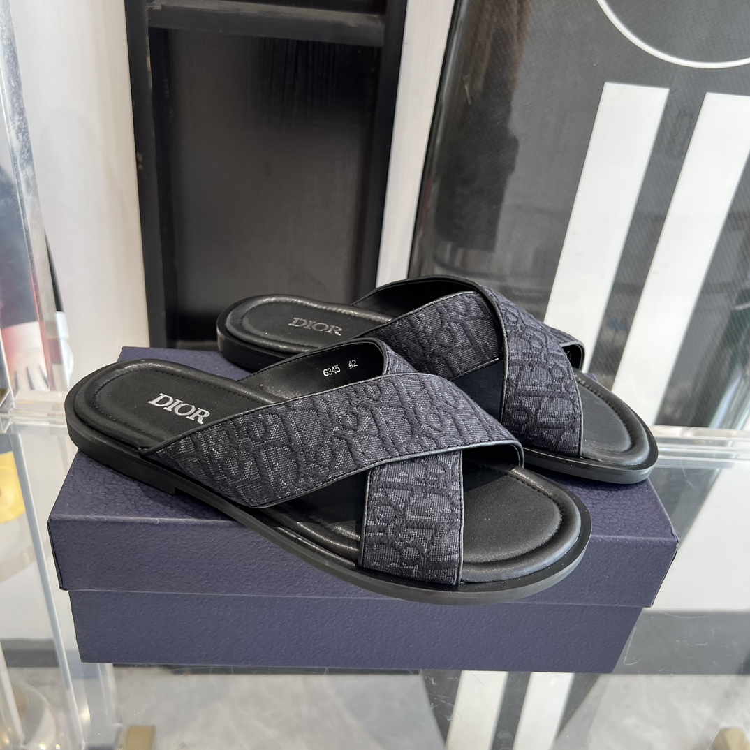 Dior Dior 新款 沙滩凉拖鞋 男款 开发 所有细节都和 一致