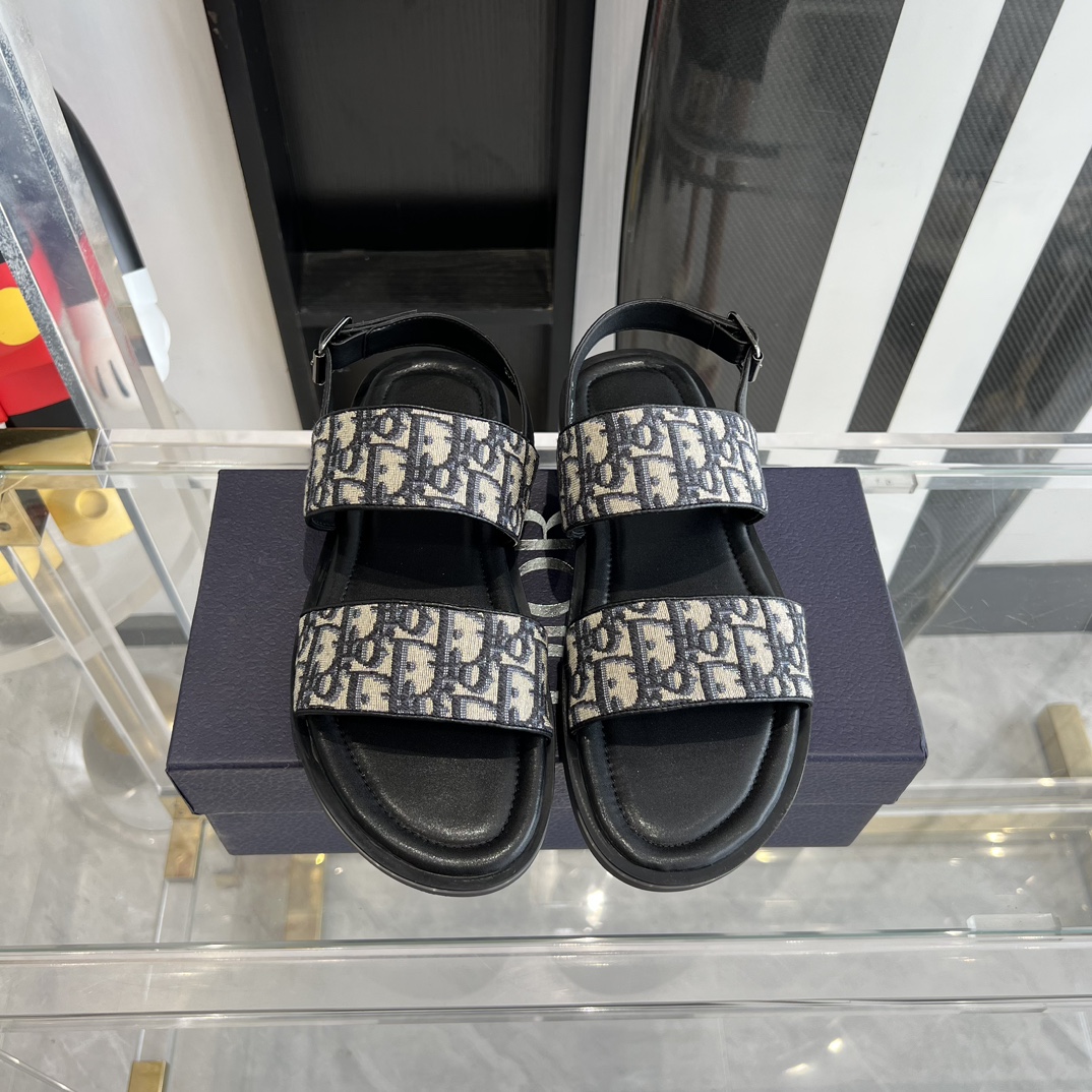 Dior Dior 新款 沙滩凉拖鞋 男款 开发 所有细节都和 一致