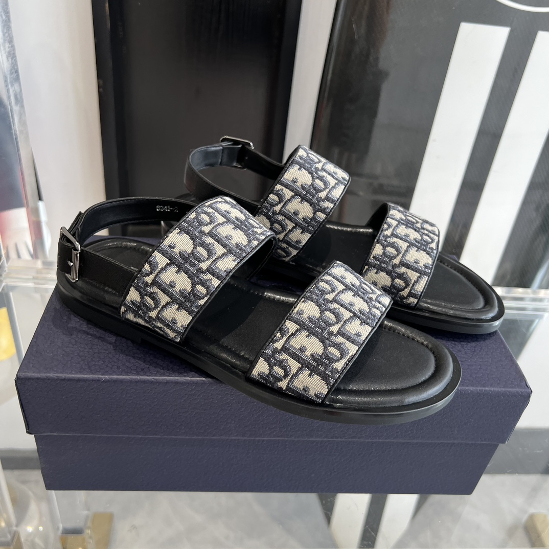 Dior Dior 新款 沙滩凉拖鞋 男款 开发 所有细节都和 一致