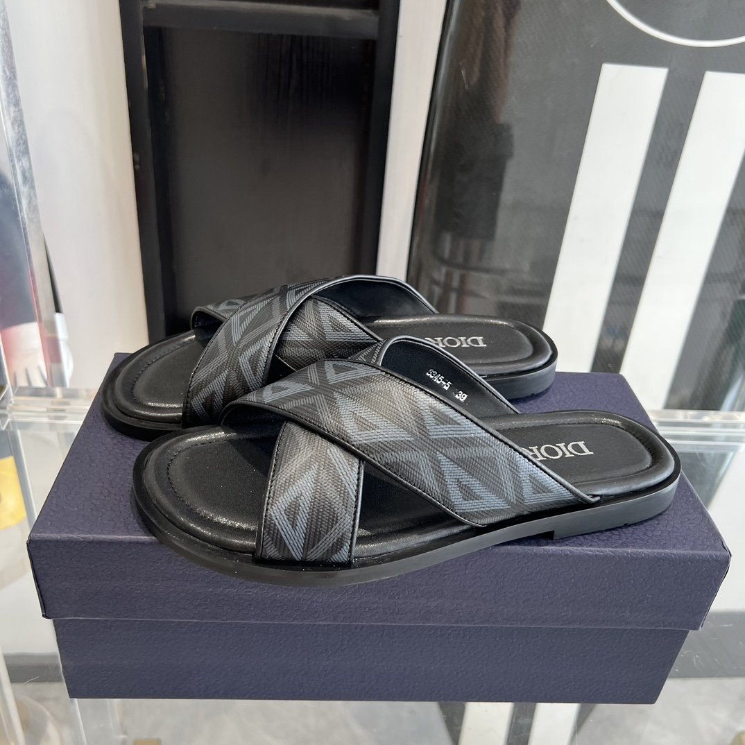 Dior Dior 新款 沙滩凉拖鞋 男款 开发 所有细节都和 一致