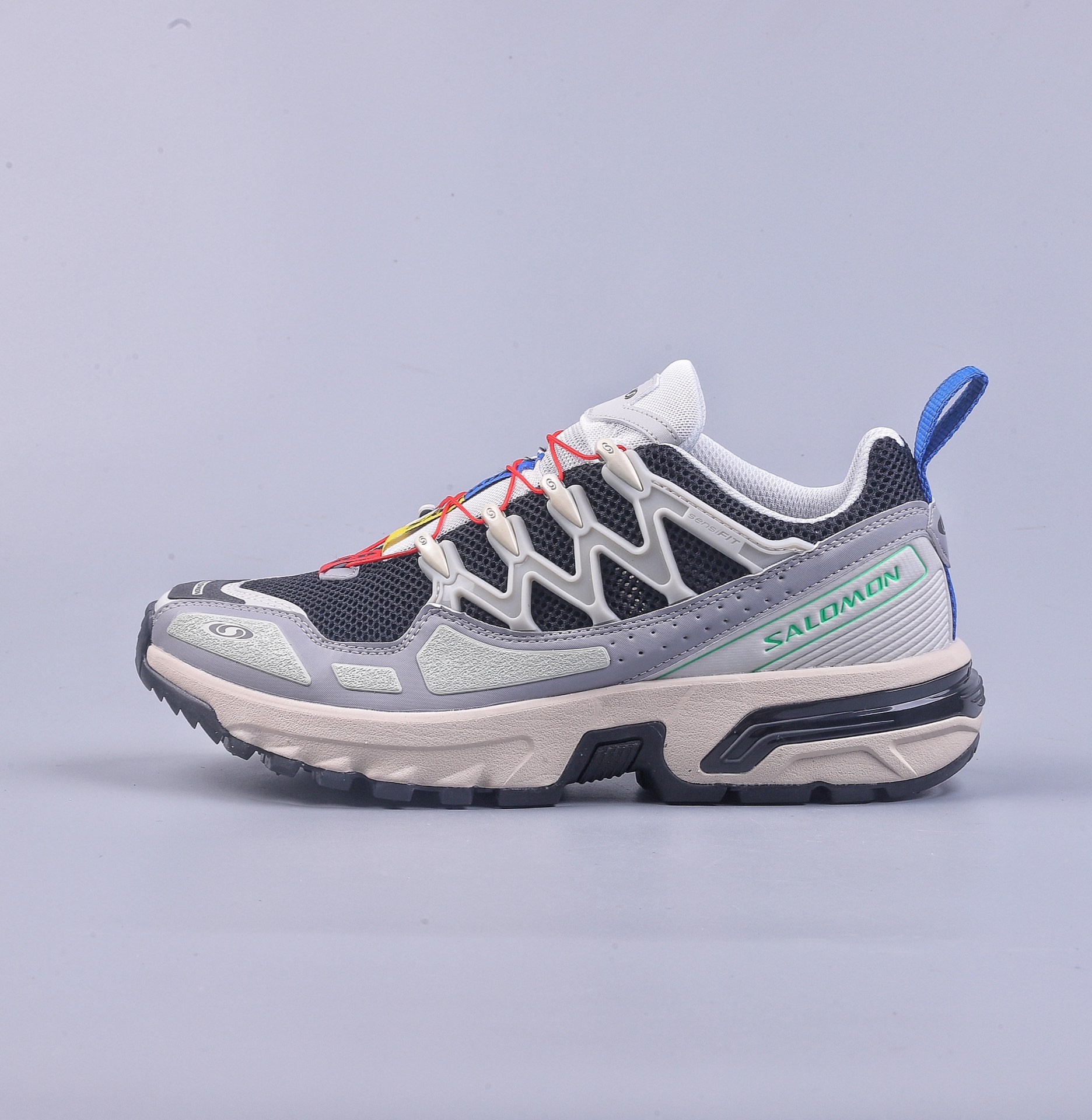 French outdoor brand-[Salomon] ACS+OG ”Cement Grey/Orange” first OG series low-top sports shoes 471345