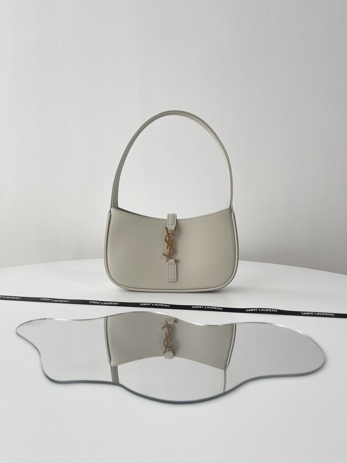 Yves Saint Laurent Crossbody & Shoulder Bags White Mini