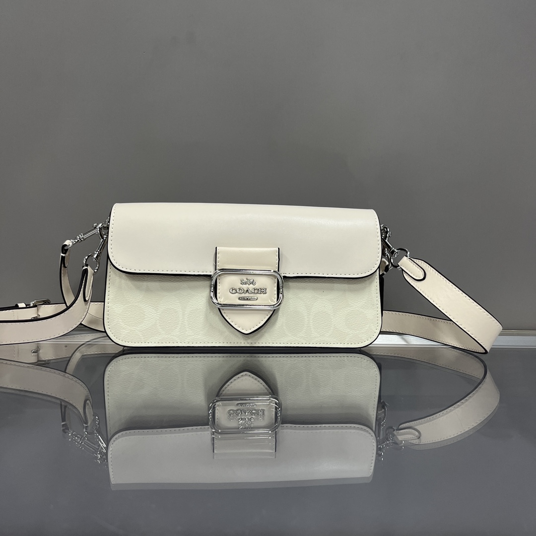 Coach Crossbody & Shoulder Bags White Spring Collection Fashion Baguette