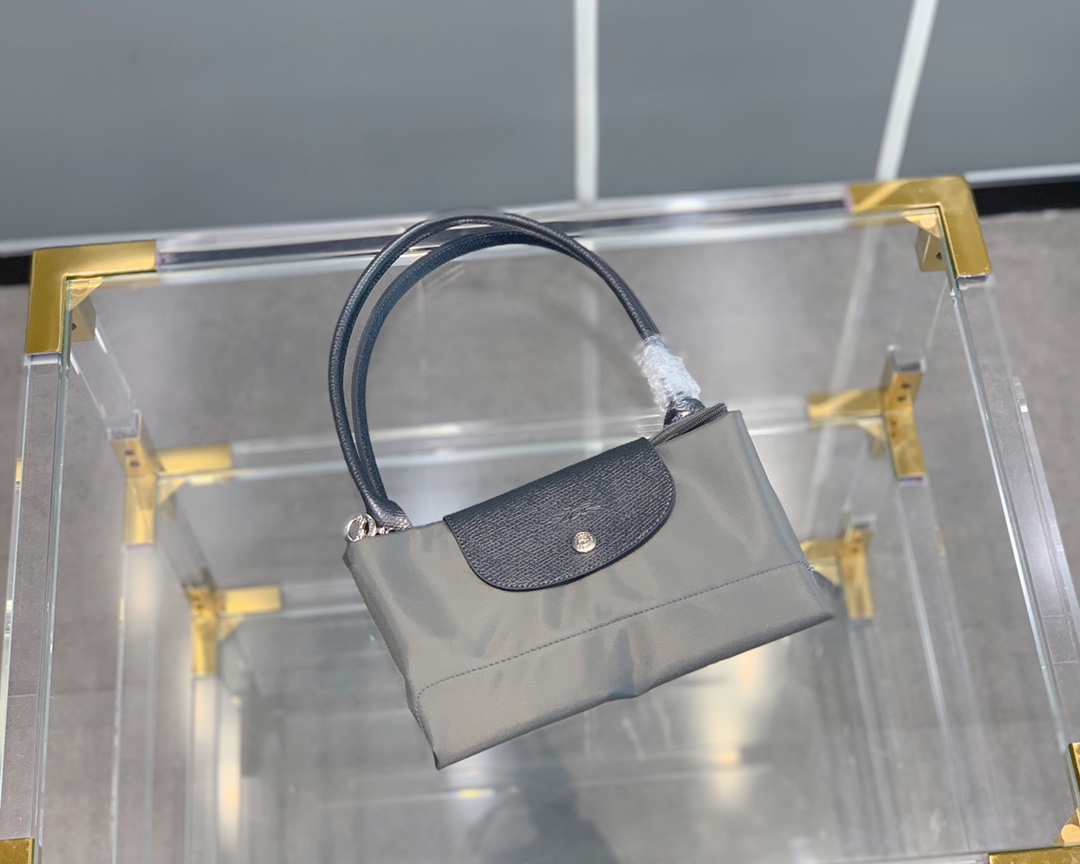 Longchamp 长柄大号1899石墨黑色