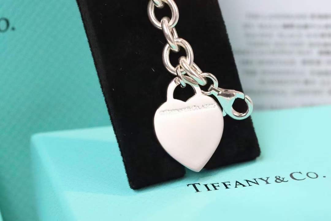 Tiffany & Co. Tiffany&Co.蒂芙尼心牌龙虾扣手链项链