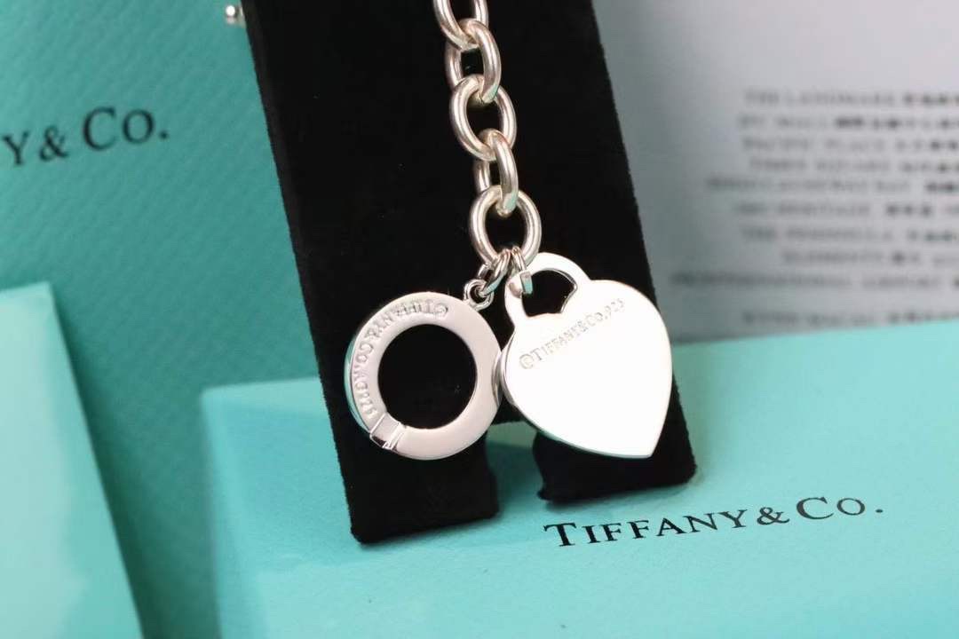 Tiffany & Co. Tiffany&Co.蒂芙尼心牌针扣手链项链