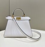 Fendi Peekaboo Bags Handbags White