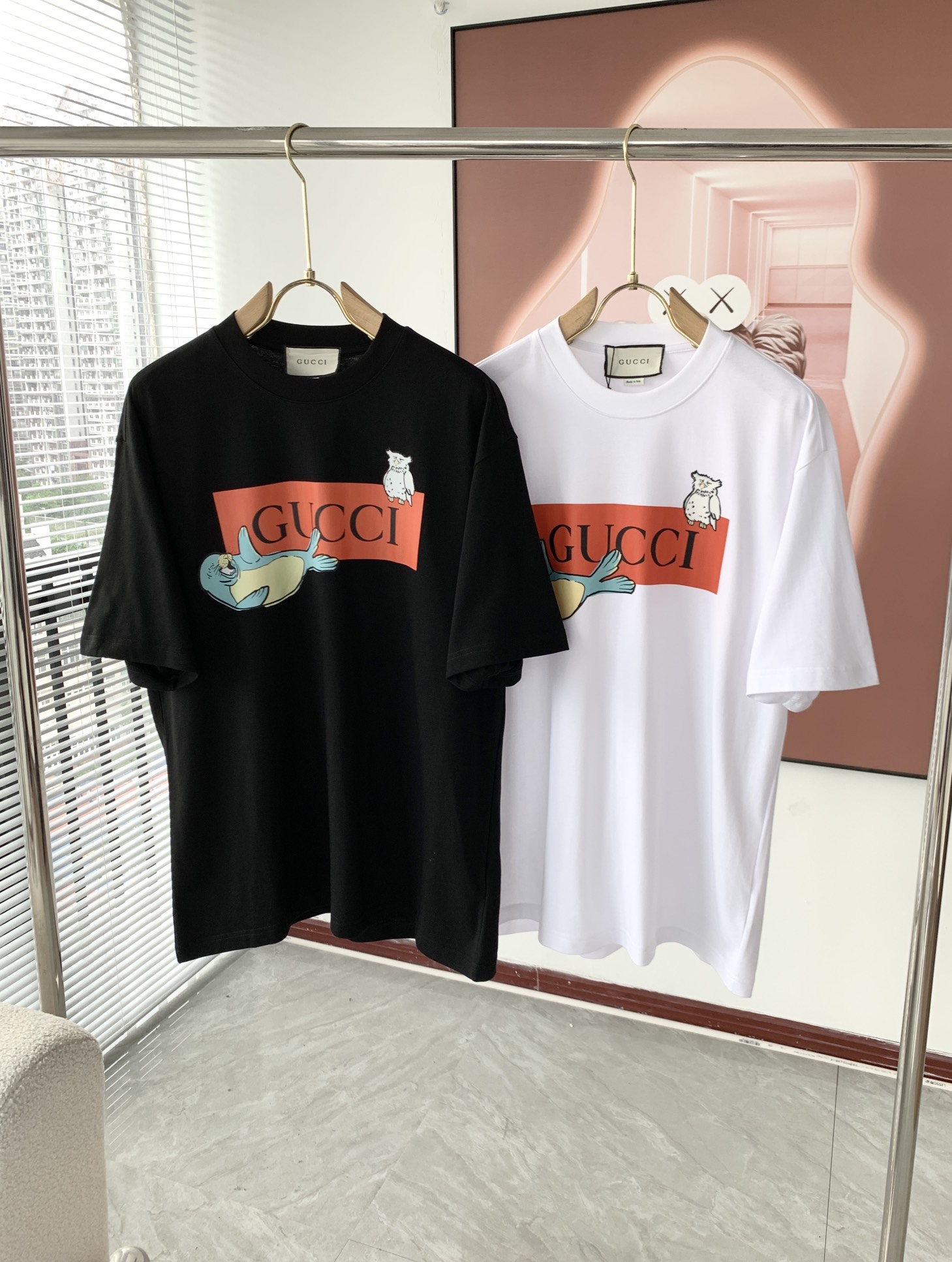 Gucci Clothing T-Shirt Unisex Cotton Spring/Summer Collection Short Sleeve