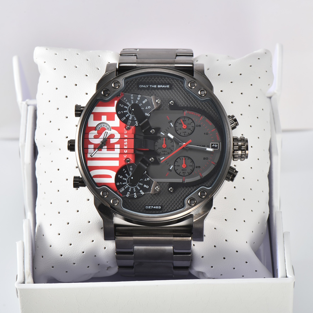 DIESEL DZ7463 Watch: Queen of Gentleman’s Style with Capricorn Core and Zirconium Steel Wrapping - 图片 6