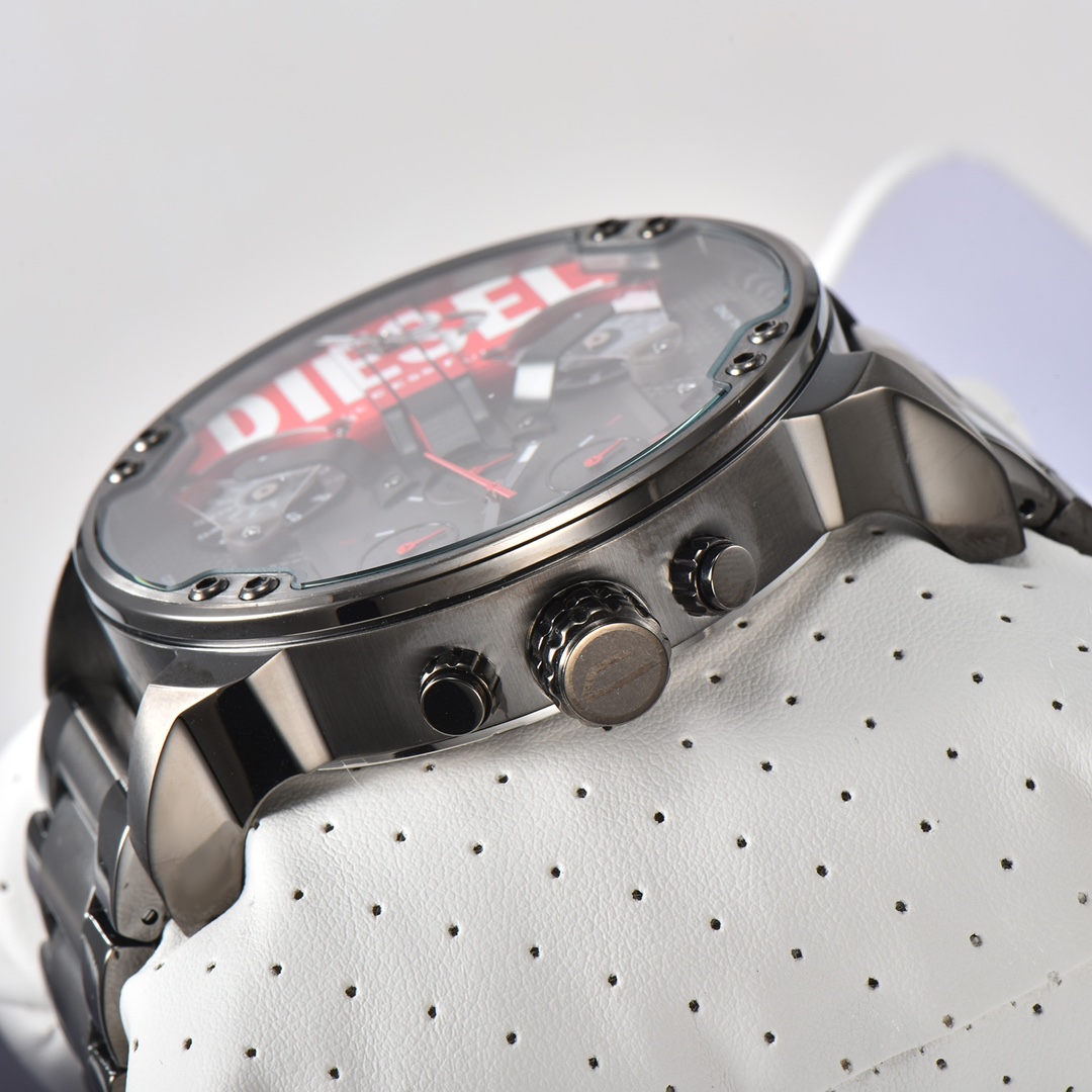 DIESEL DZ7463 Watch: Queen of Gentleman’s Style with Capricorn Core and Zirconium Steel Wrapping - 图片 2