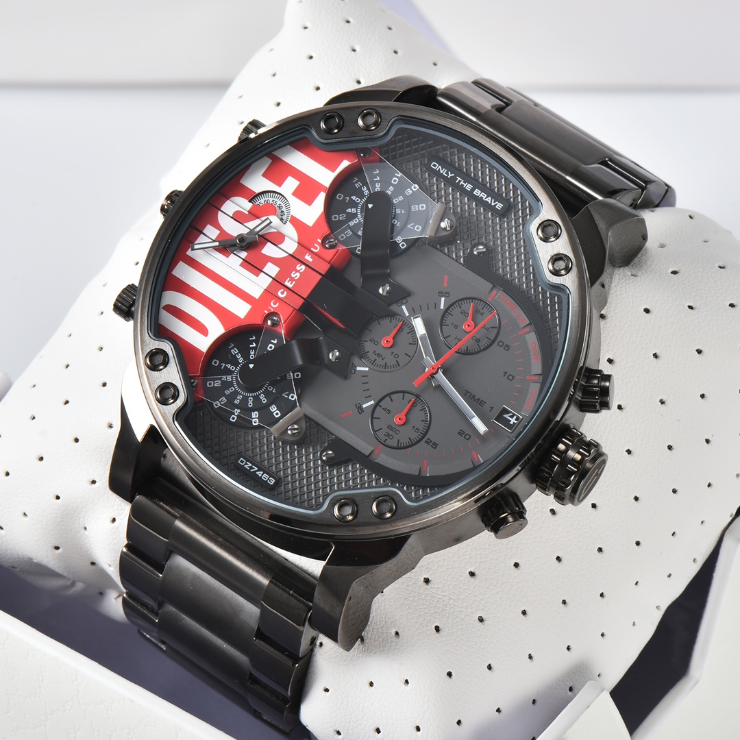 DIESEL DZ7463 Watch: Queen of Gentleman’s Style with Capricorn Core and Zirconium Steel Wrapping - 图片 3