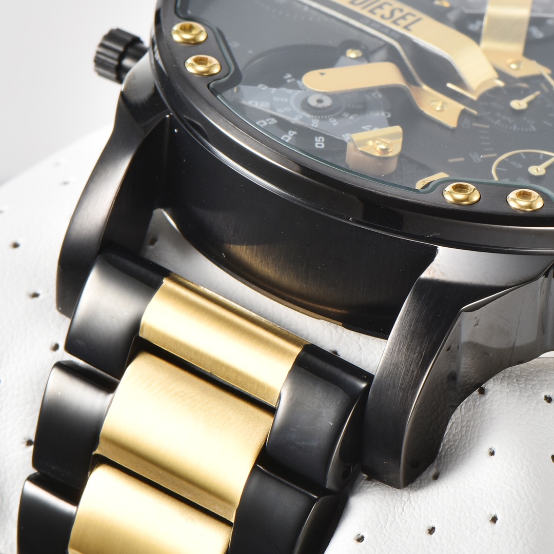 DIESEL DZ7465 Watch: Capricorn Quartz Core, Steel Wrap, Reinforced Glass - 图片 4