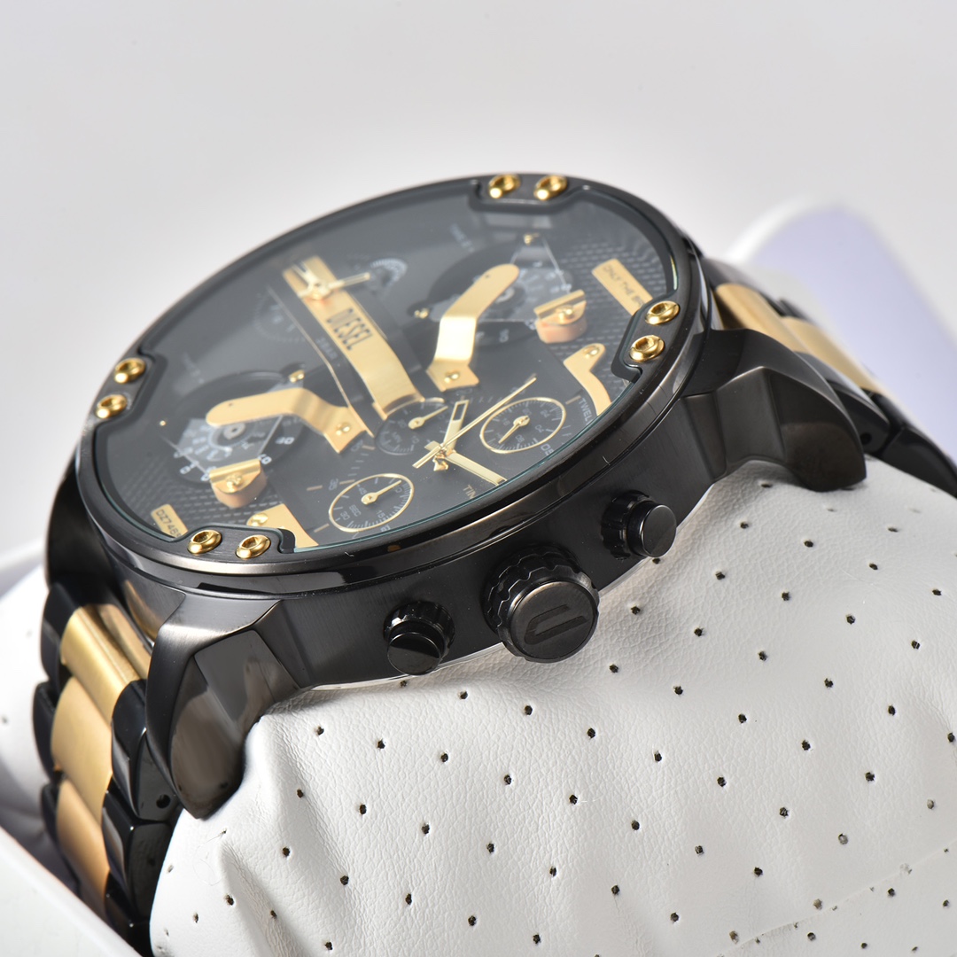 DIESEL DZ7465 Watch: Capricorn Quartz Core, Steel Wrap, Reinforced Glass - 图片 3