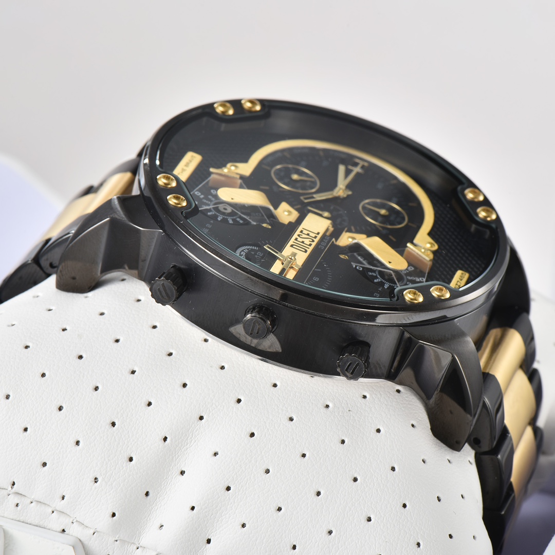 DIESEL DZ7465 Watch: Capricorn Quartz Core, Steel Wrap, Reinforced Glass - 图片 8