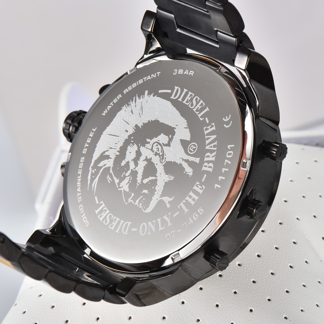 DIESEL DZ7465 Watch: Capricorn Quartz Core, Steel Wrap, Reinforced Glass - 图片 9