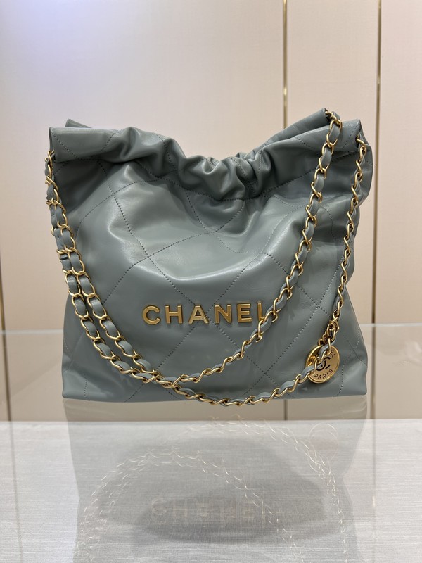 Chanel Bags Handbags Blue Openwork Calfskin Cowhide Vintage