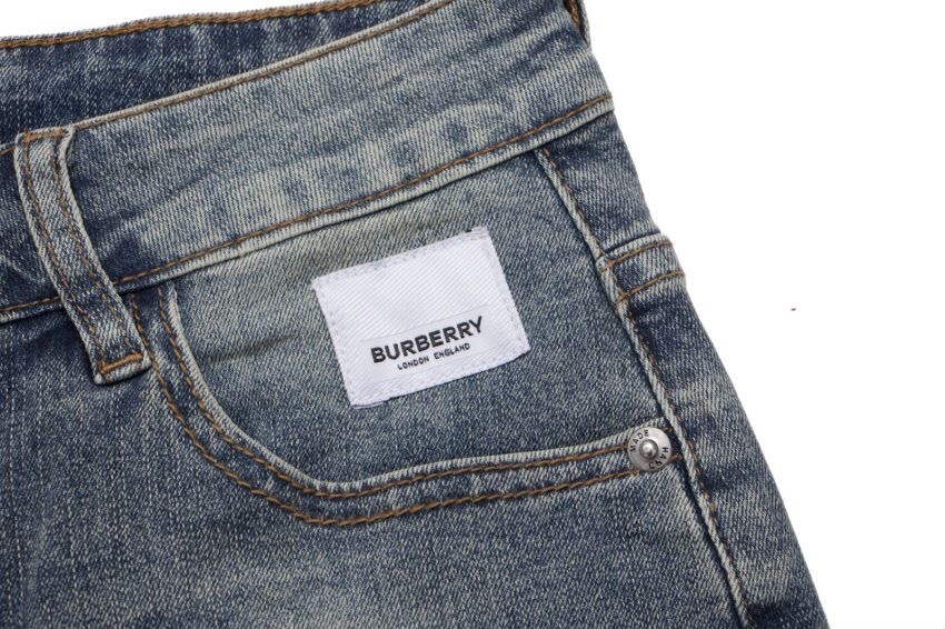 BURBERRY reclining jeans SIZE: 28 30 32 34 36 Color: Blue - 图片 4