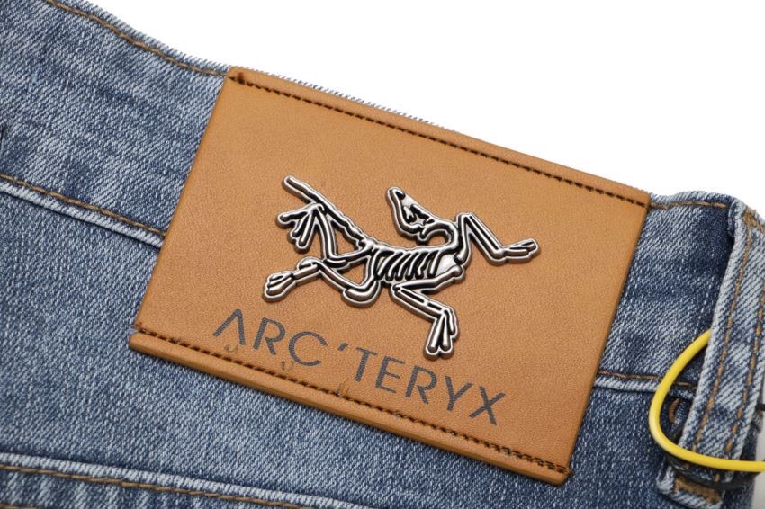Arc’teryx Overlapping Letters Leisure Jeans: Quality Foreign Trade Factory Products (Sizes 28-36) - 图片 8