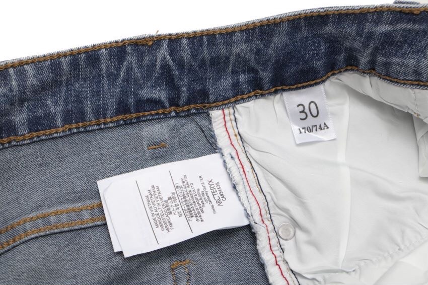 Arc’teryx Overlapping Letters Leisure Jeans: Quality Foreign Trade Factory Products (Sizes 28-36) - 图片 9