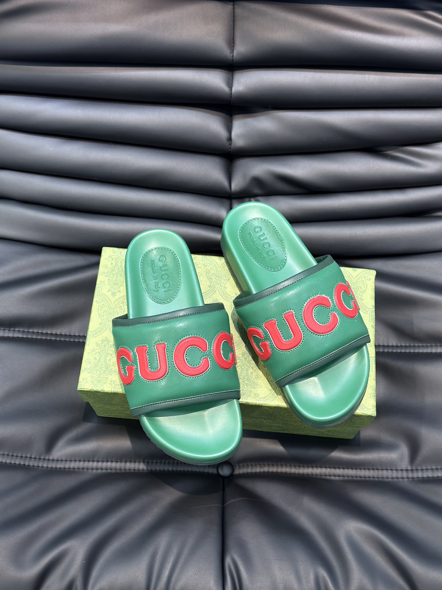 Gucci Shoes Sandals Slippers Unisex Cowhide TPU Spring/Summer Collection Fashion