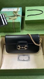 Best Replica 1:1
 Gucci Horsebit Bags Handbags Black 1955 Mini
