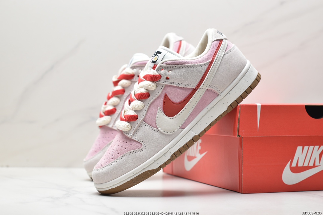 Nike Dunk Low SE “85” This Nike Dunk Low is made of suede material DO9457-100