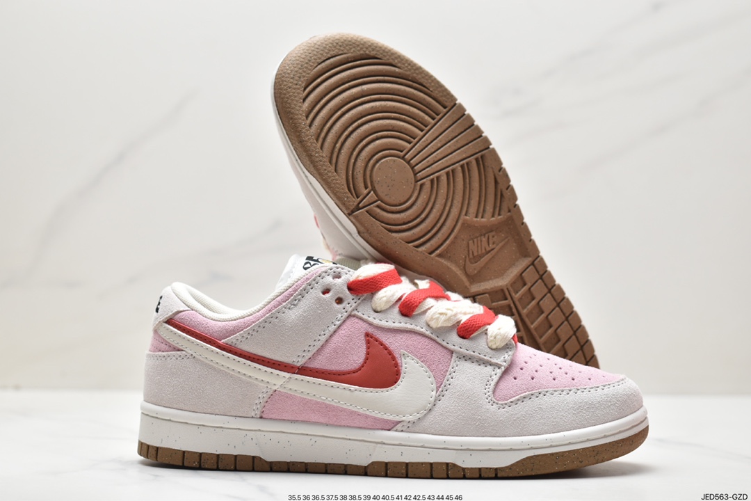 Nike Dunk Low SE “85” This Nike Dunk Low is made of suede material DO9457-100