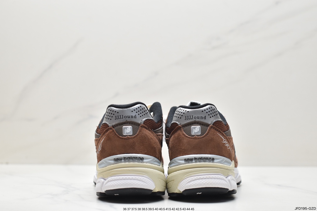 NEW BALANCE NB990 American-made Shawn Yue's same retro jogging shoes M990JB3