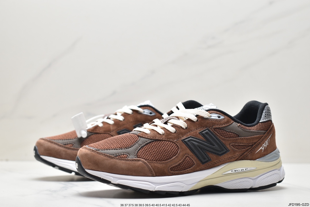 NEW BALANCE NB990 American-made Shawn Yue's same retro jogging shoes M990JB3