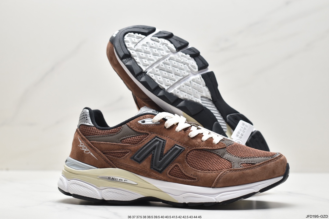 NEW BALANCE NB990 American-made Shawn Yue's same retro jogging shoes M990JB3