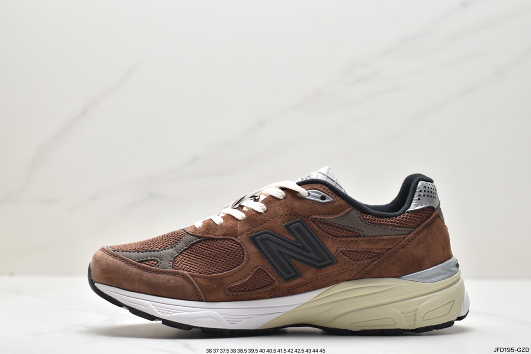 NEW BALANCE NB990 American-made Shawn Yue's same retro jogging shoes M990JB3