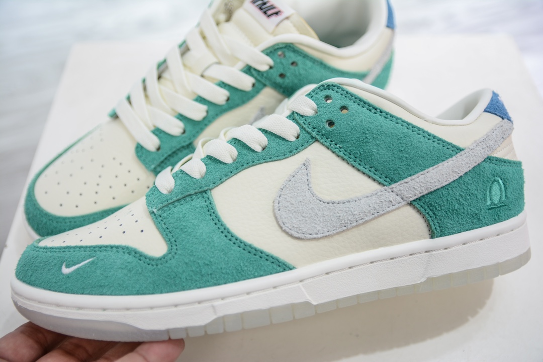 180 性价比版 Kasina x Nike SB Dunk Low 联名款蒂芙尼绿复古低帮休闲运动滑板板 CZ6501-100