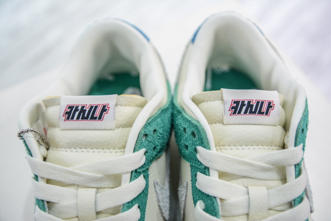 180 性价比版 Kasina x Nike SB Dunk Low 联名款蒂芙尼绿复古低帮休闲运动滑板板 CZ6501-100
