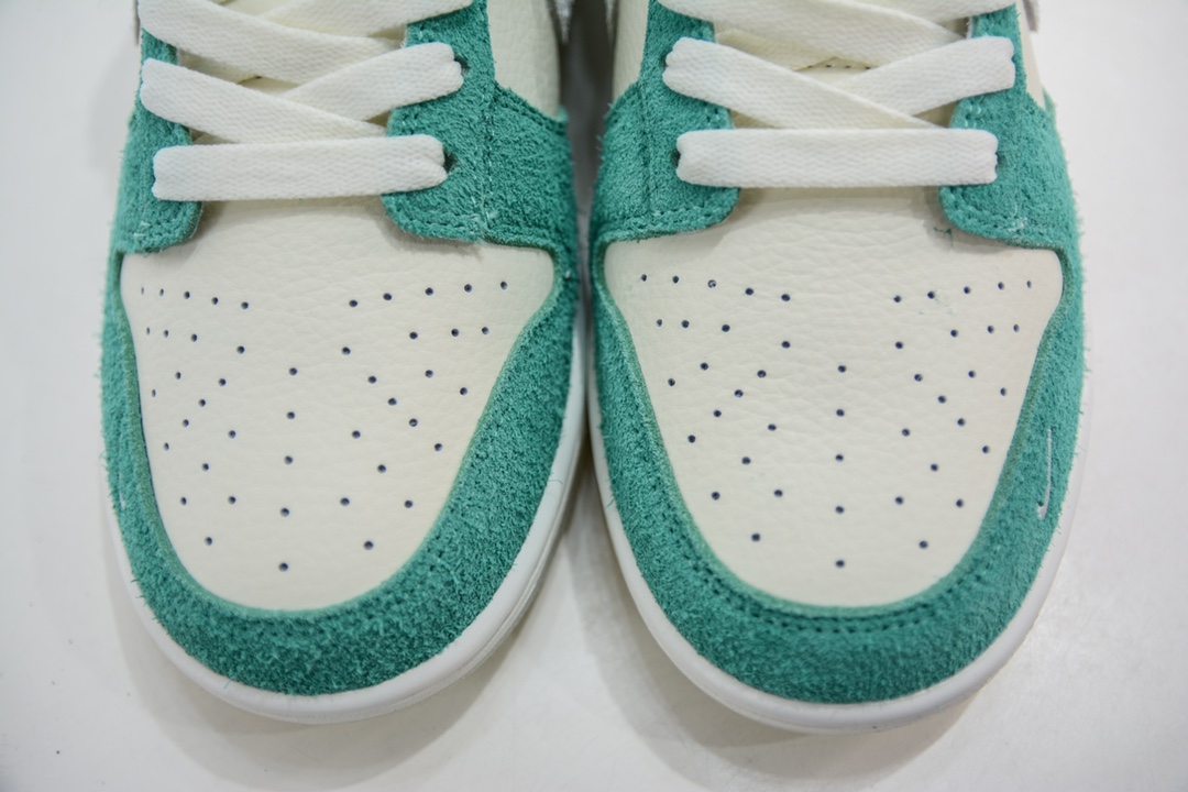 180 性价比版 Kasina x Nike SB Dunk Low 联名款蒂芙尼绿复古低帮休闲运动滑板板 CZ6501-100