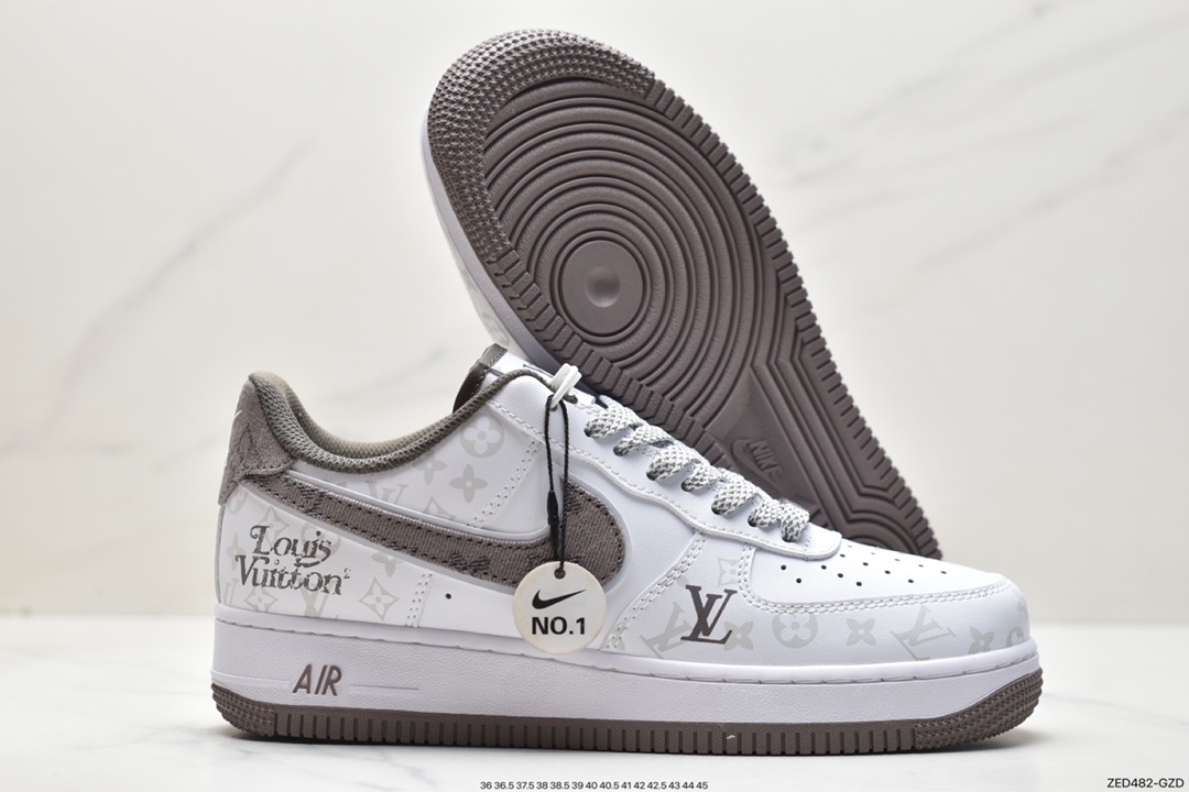 Air Force 1 '07 LV8 Air Force 1 adopts an overall look of Tool Gray CV0670-300