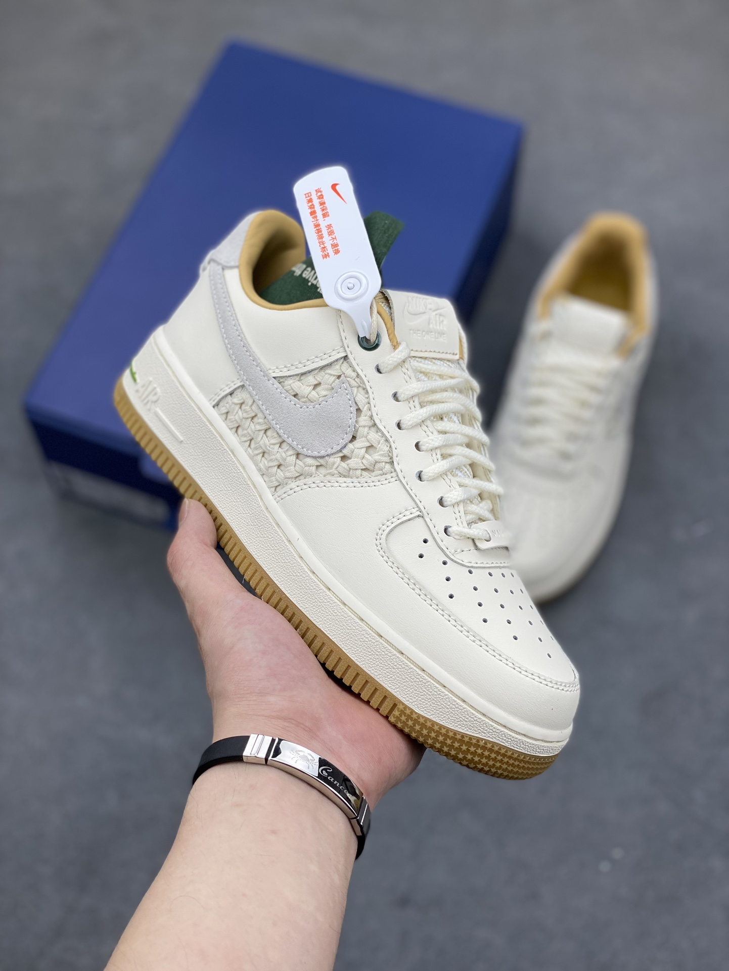 Nike Air Force 1 '07 Low 'Just Do It' Chanel-Inspired Sneakers 2 i1687200052 8451 0