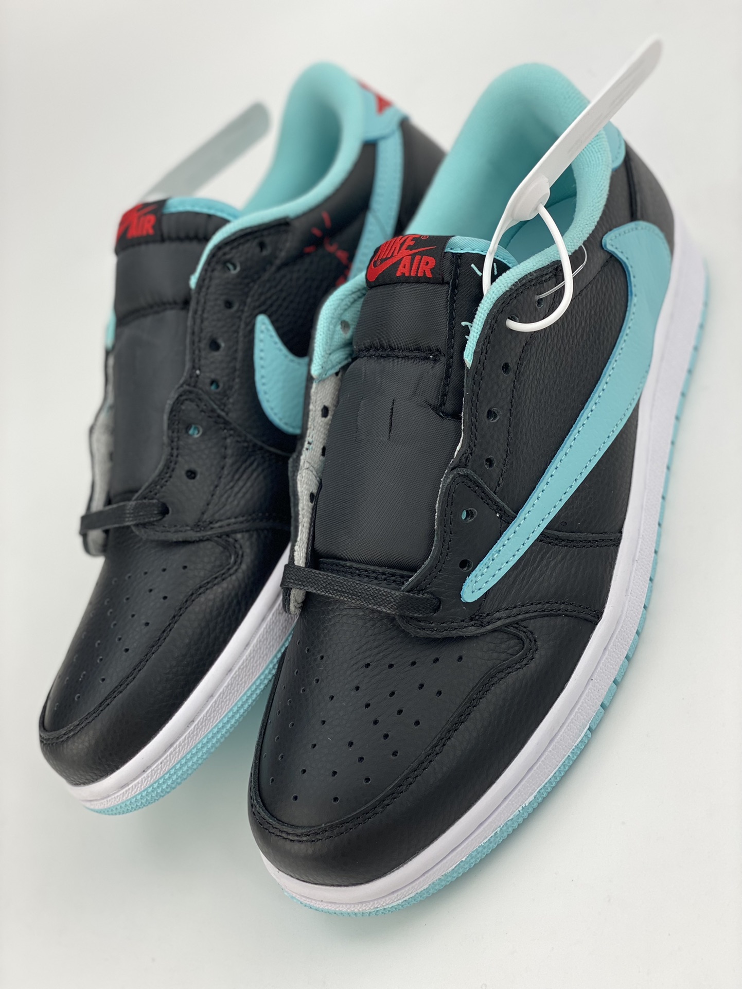 Travis Scott x Air Jordan 1 Low ”Olive” AJ1 Low Top TS Joint Barb Tiffany Blue DM7866-701